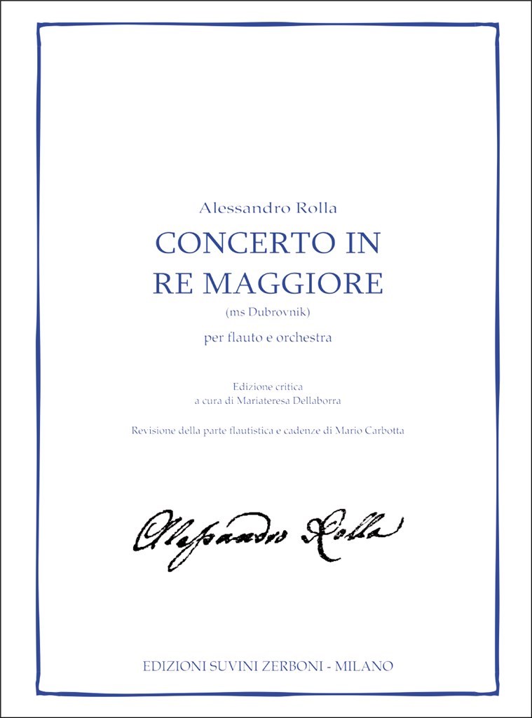 Concerto In Re Maggiore